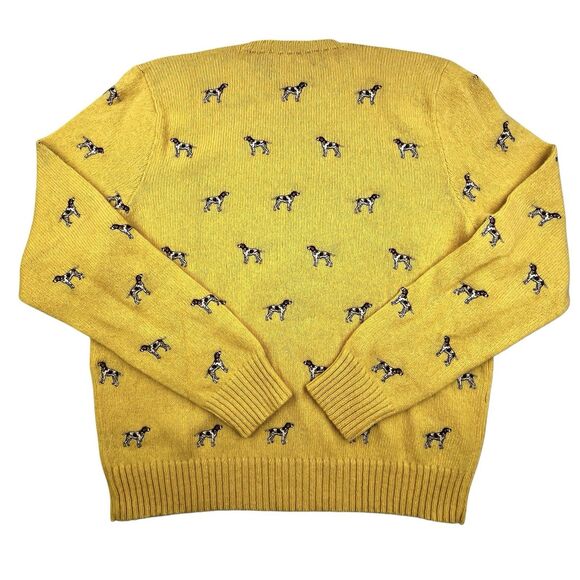 Vintage Polo Ralph Lauren Wool Sweater 2XL Embroidered Hunting Pointer Dog RARE - Picture 6 of 9